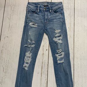 American Eagle Super Stretch Hi-Rise Jegging Size 0 Regular
